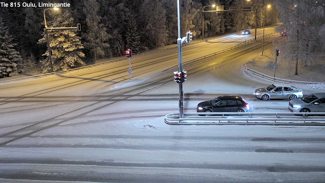 Weather Camera Image Road 815 Oulu, Limingantie, Oulu, Pohjois-Pohjanmaa