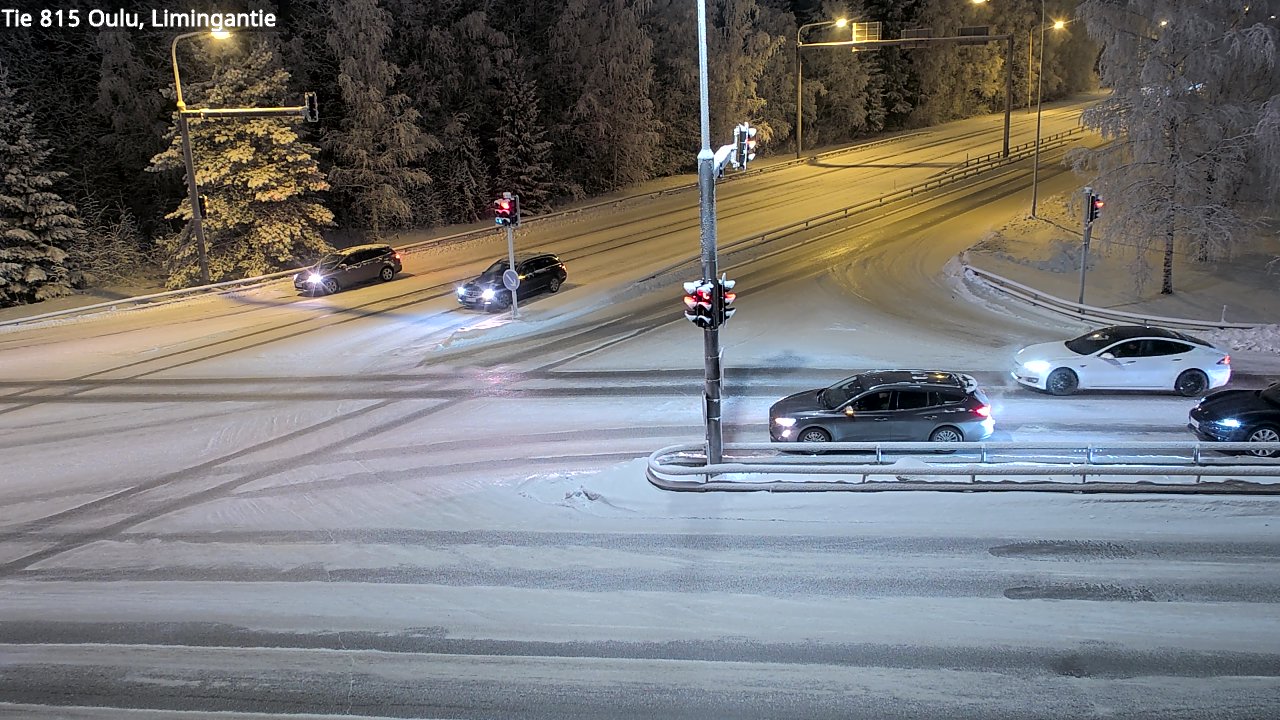Weather Camera Image Road 815 Oulu, Limingantie, Oulu, Pohjois-Pohjanmaa