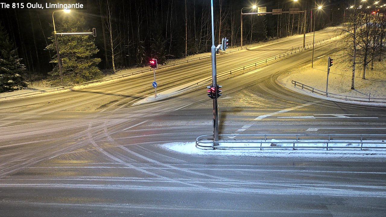 Weather Camera Image Road 815 Oulu, Limingantie, Oulu, Pohjois-Pohjanmaa