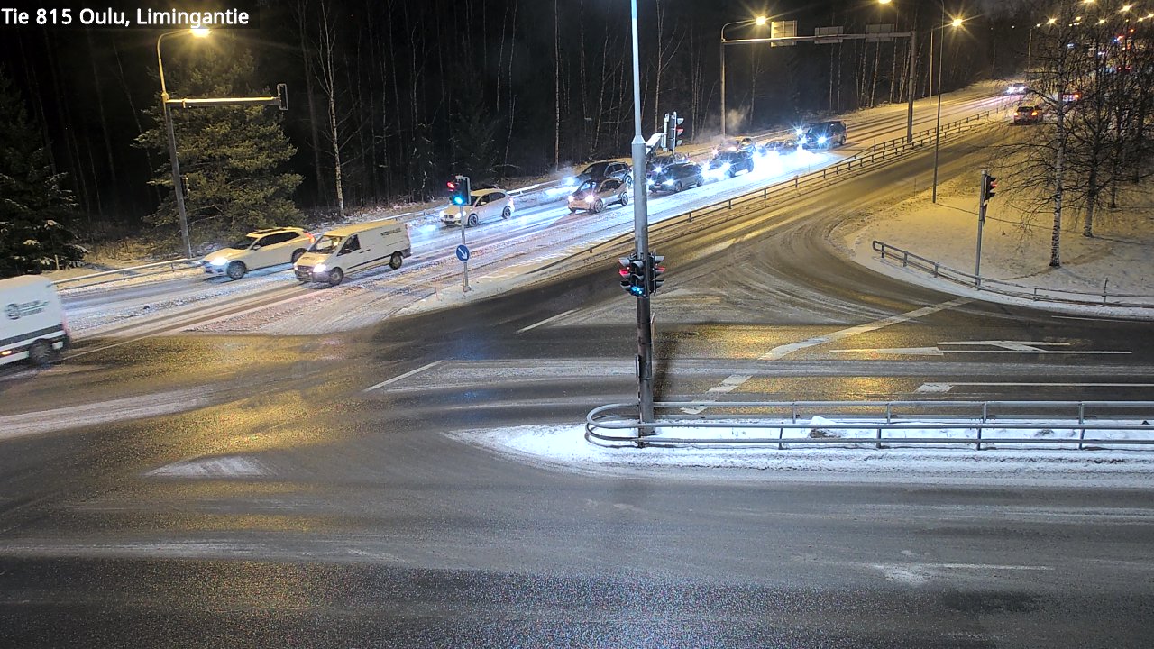 Weather Camera Image Road 815 Oulu, Limingantie, Oulu, Pohjois-Pohjanmaa