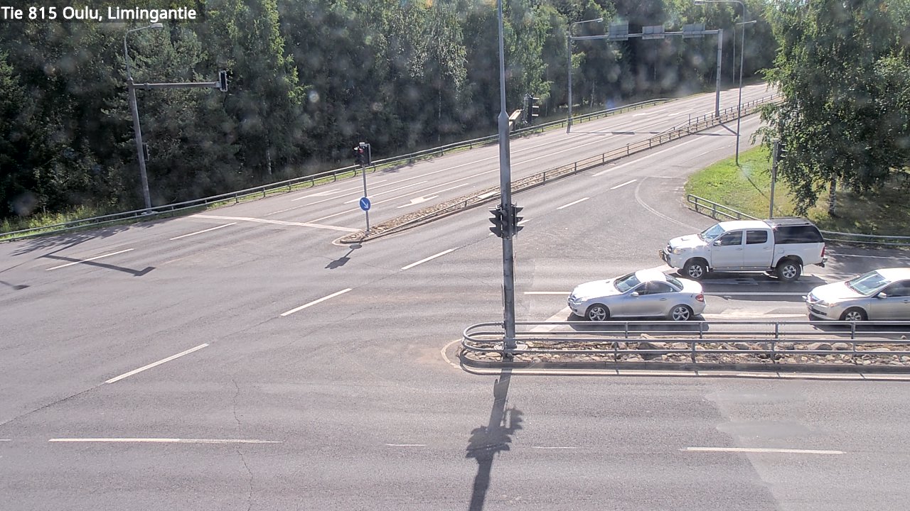 Weather Camera Image Väg 815 Oleåborg, Limingantie, Oulu, Pohjois-Pohjanmaa