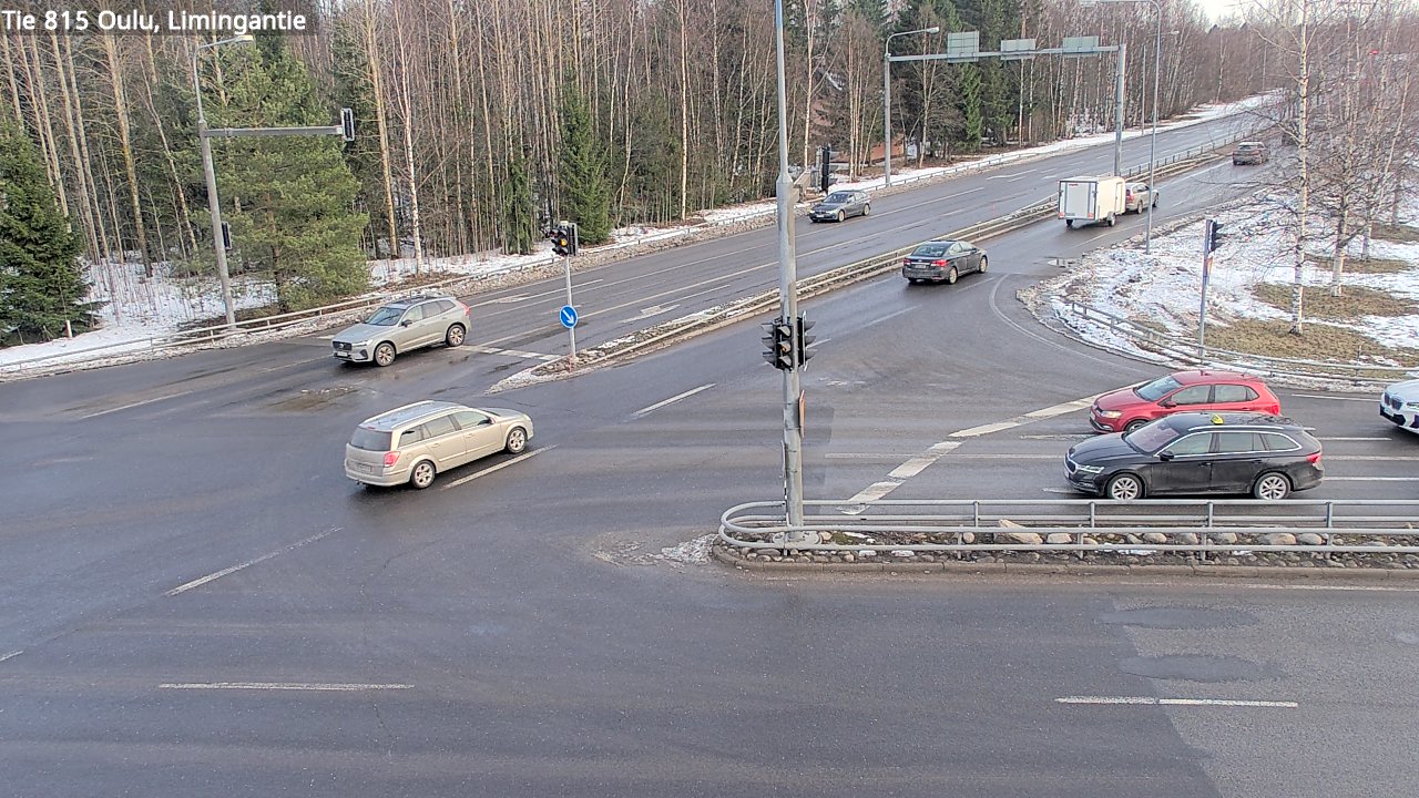 Kelikamerat Kuva Tie 815 Oulu, Limingantie, Oulu, Pohjois-Pohjanmaa