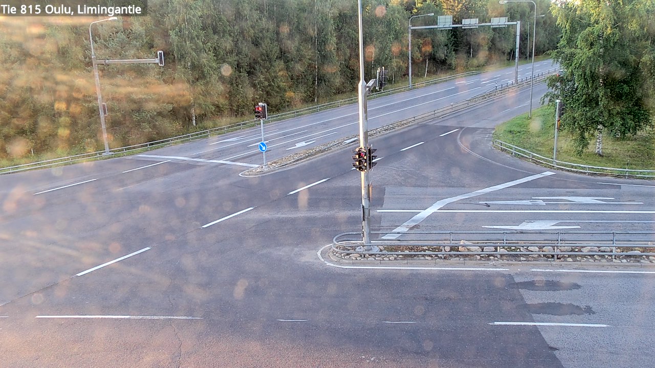 Weather Camera Image Väg 815 Oleåborg, Limingantie, Oulu, Pohjois-Pohjanmaa