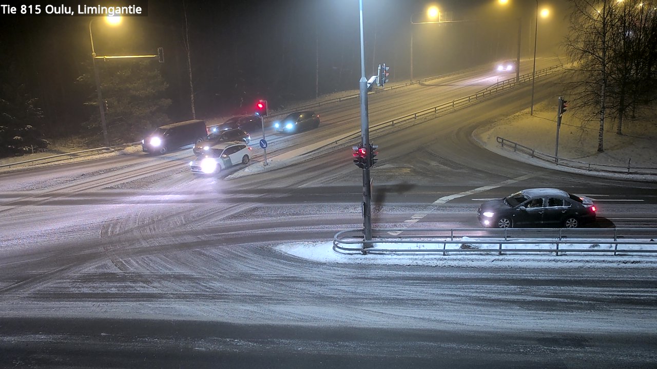 Weather Camera Image Road 815 Oulu, Limingantie, Oulu, Pohjois-Pohjanmaa
