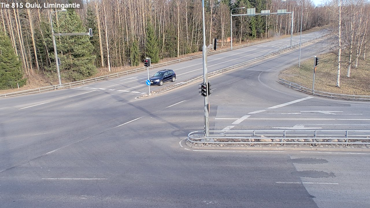 Weather Camera Image Road 815 Oulu, Limingantie, Oulu, Pohjois-Pohjanmaa