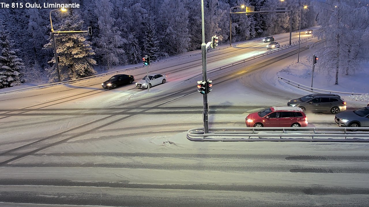 Weather Camera Image Road 815 Oulu, Limingantie, Oulu, Pohjois-Pohjanmaa