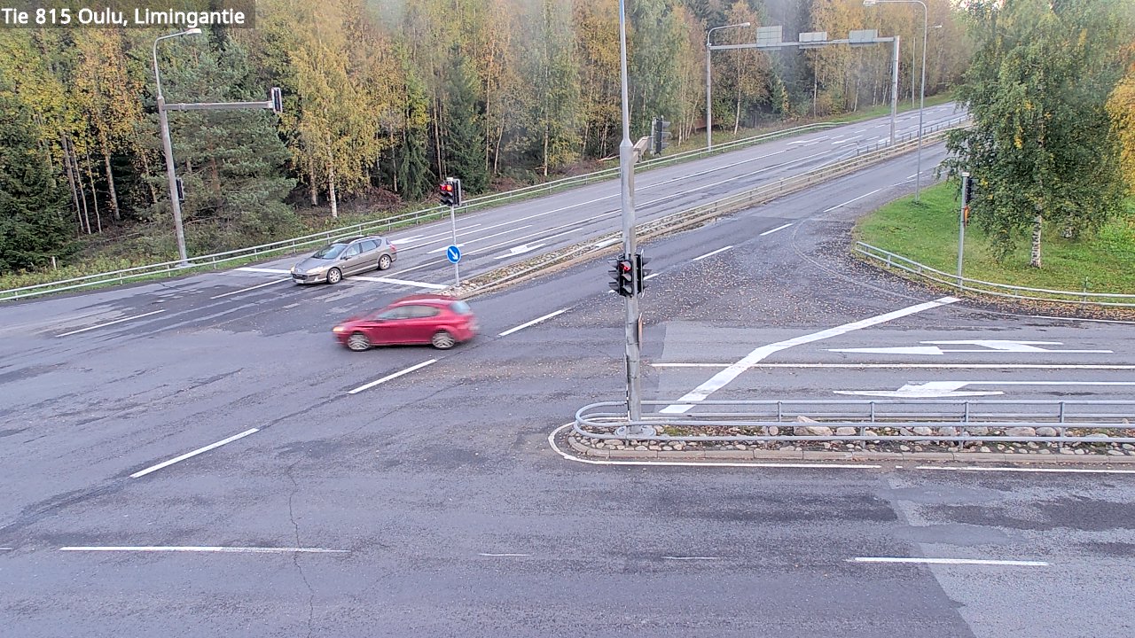 Weather Camera Image Väg 815 Oleåborg, Limingantie, Oulu, Pohjois-Pohjanmaa