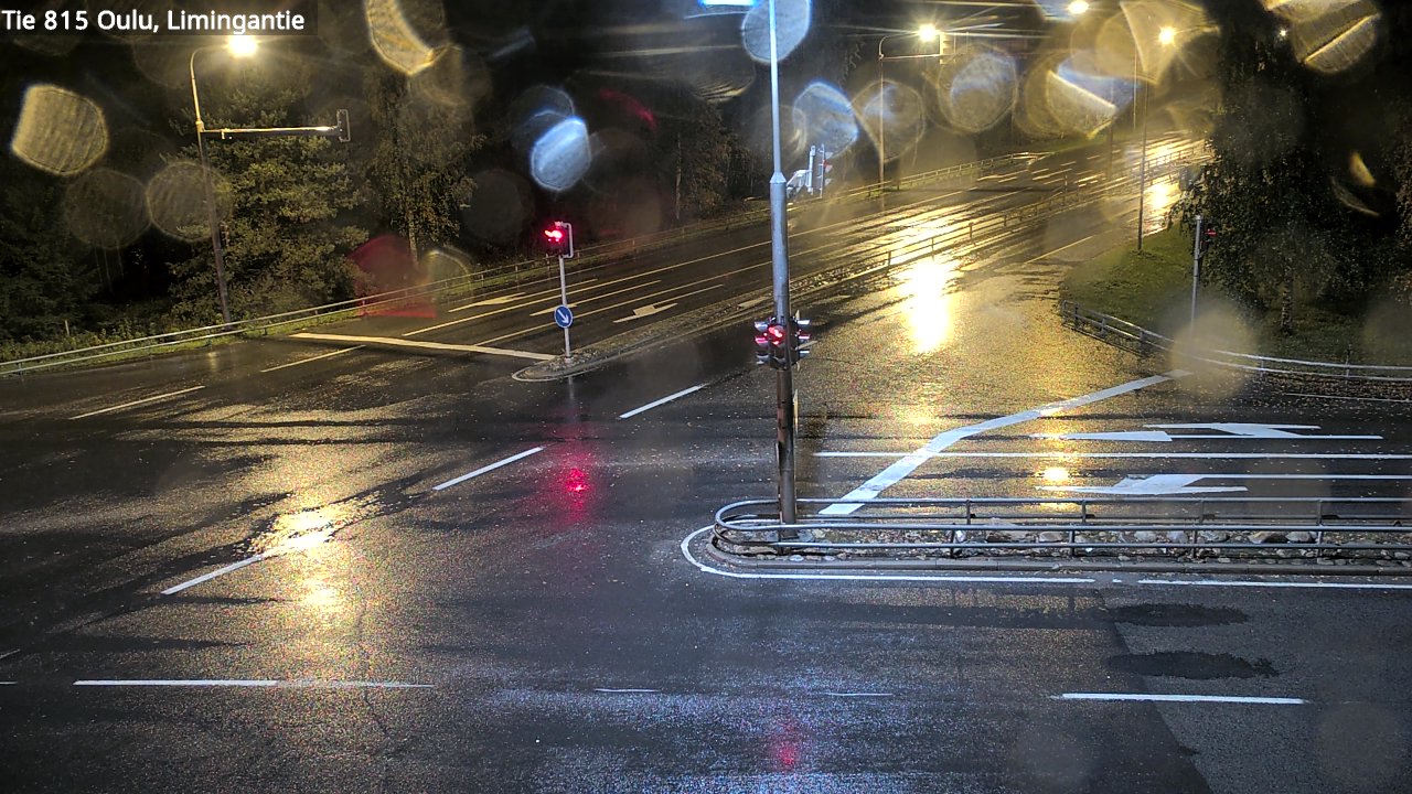 Weather Camera Image Väg 815 Oleåborg, Limingantie, Oulu, Pohjois-Pohjanmaa