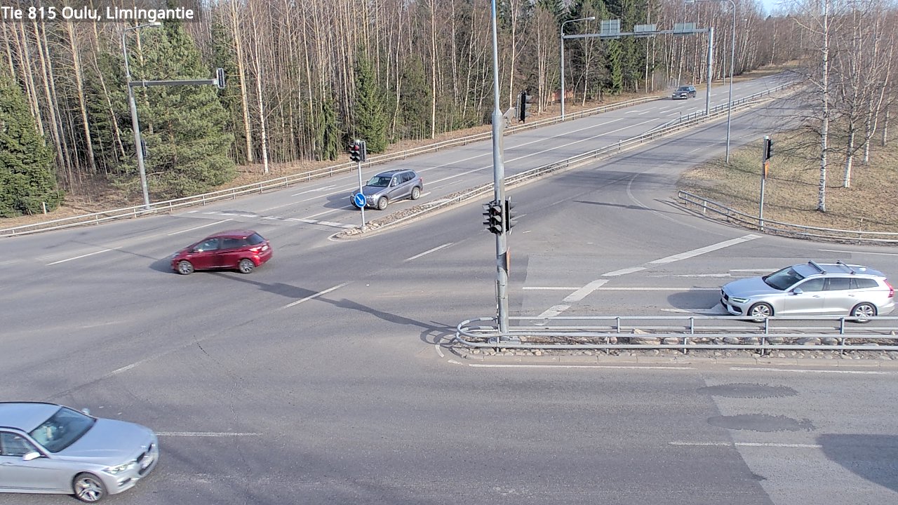 Weather Camera Image Road 815 Oulu, Limingantie, Oulu, Pohjois-Pohjanmaa