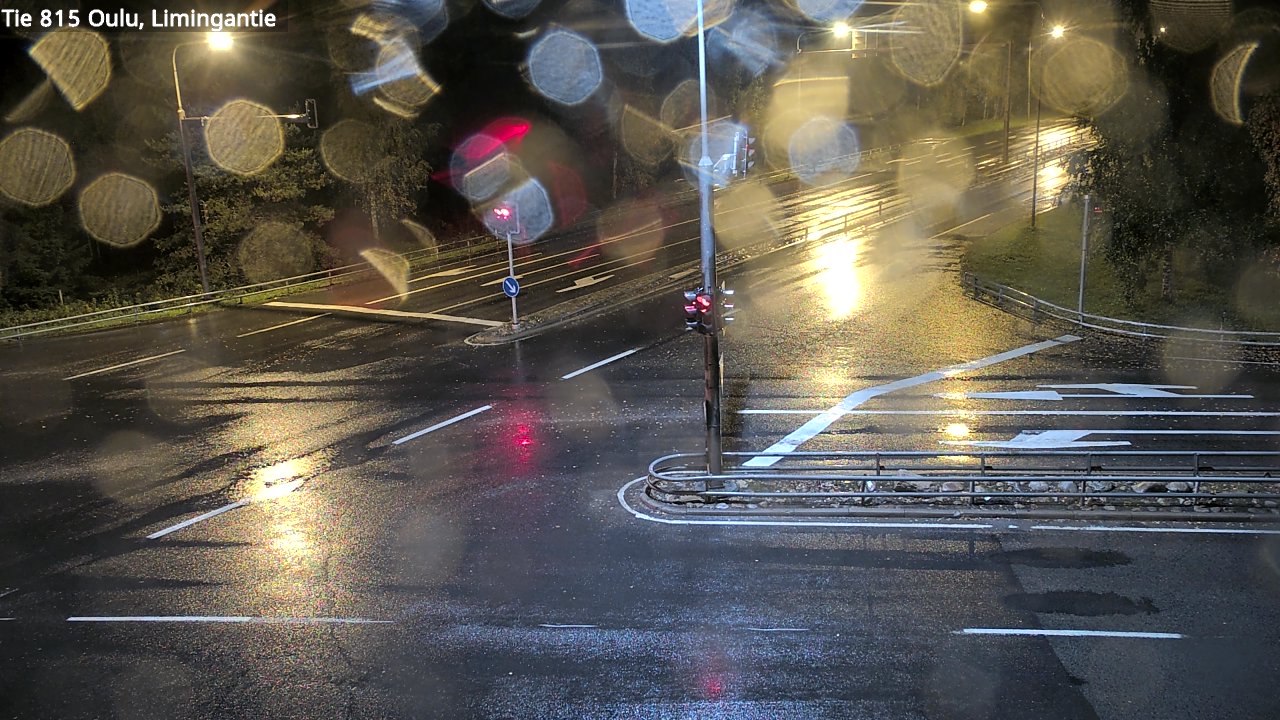 Weather Camera Image Väg 815 Oleåborg, Limingantie, Oulu, Pohjois-Pohjanmaa