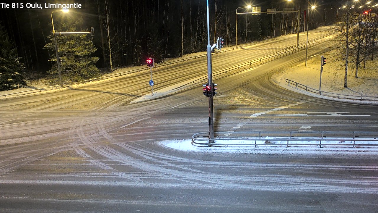 Weather Camera Image Road 815 Oulu, Limingantie, Oulu, Pohjois-Pohjanmaa