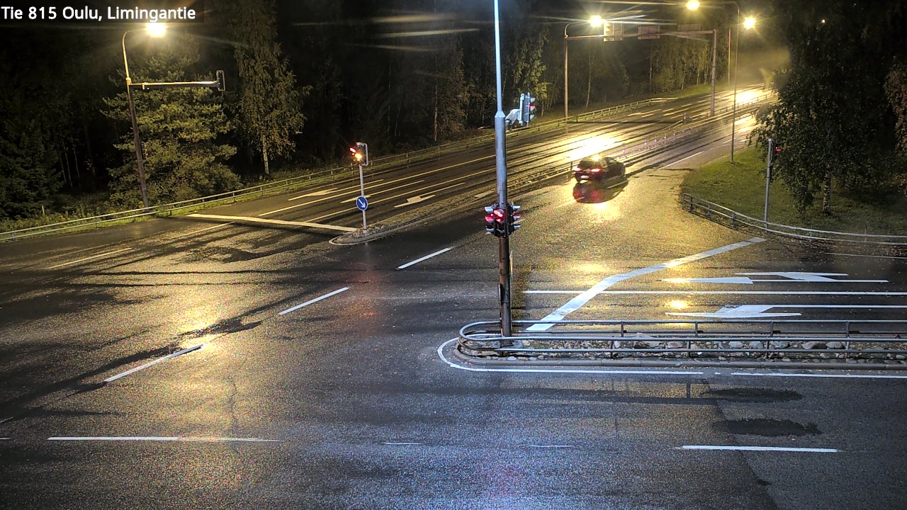Weather Camera Image Väg 815 Oleåborg, Limingantie, Oulu, Pohjois-Pohjanmaa