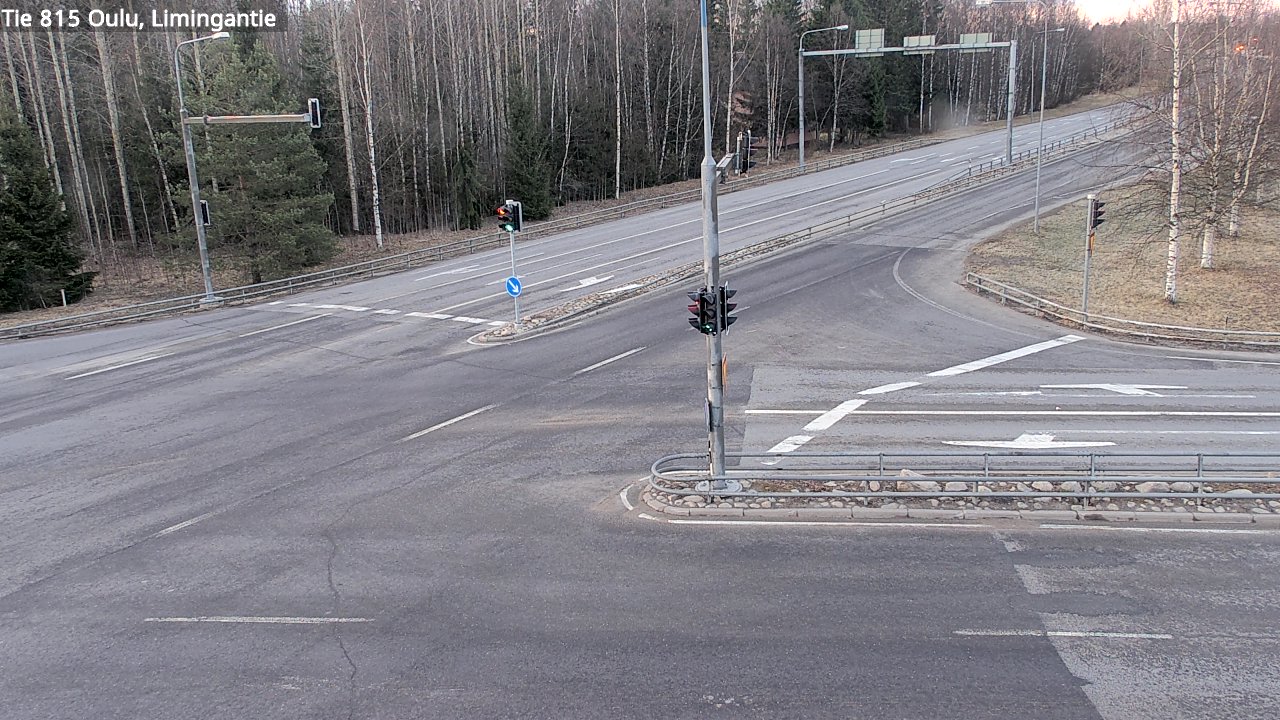 Weather Camera Image Road 815 Oulu, Limingantie, Oulu, Pohjois-Pohjanmaa