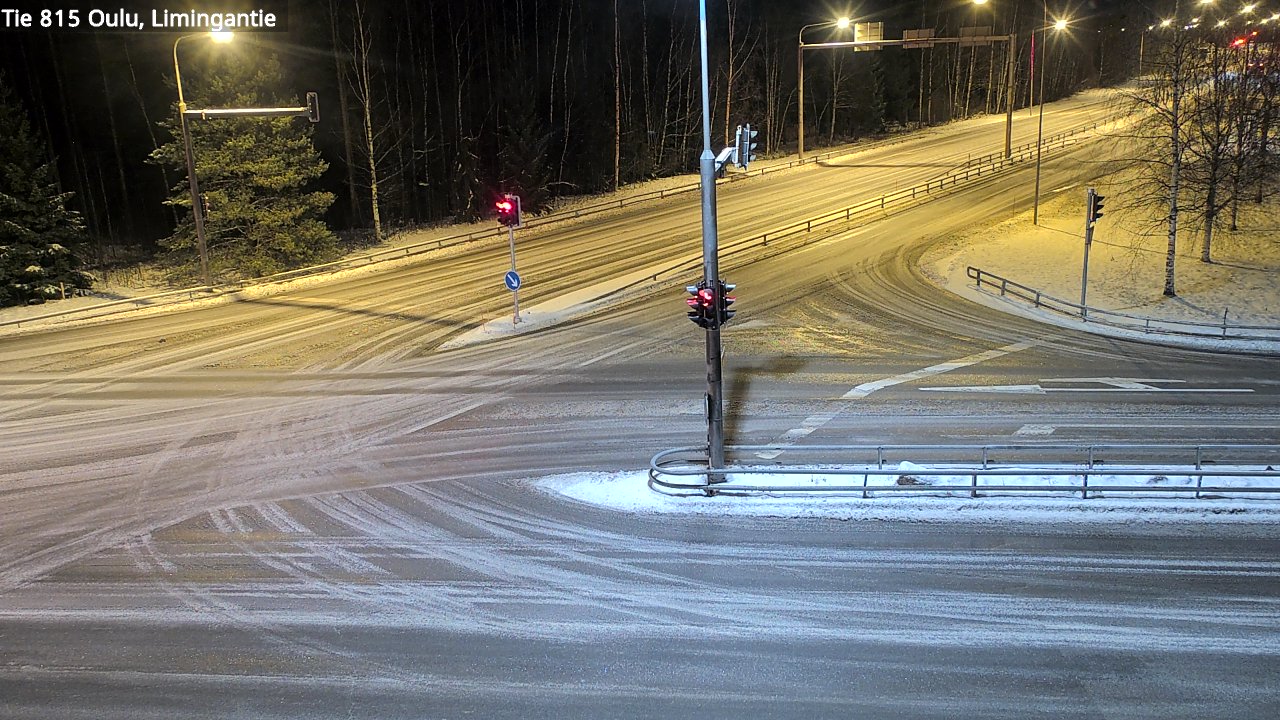 Weather Camera Image Road 815 Oulu, Limingantie, Oulu, Pohjois-Pohjanmaa