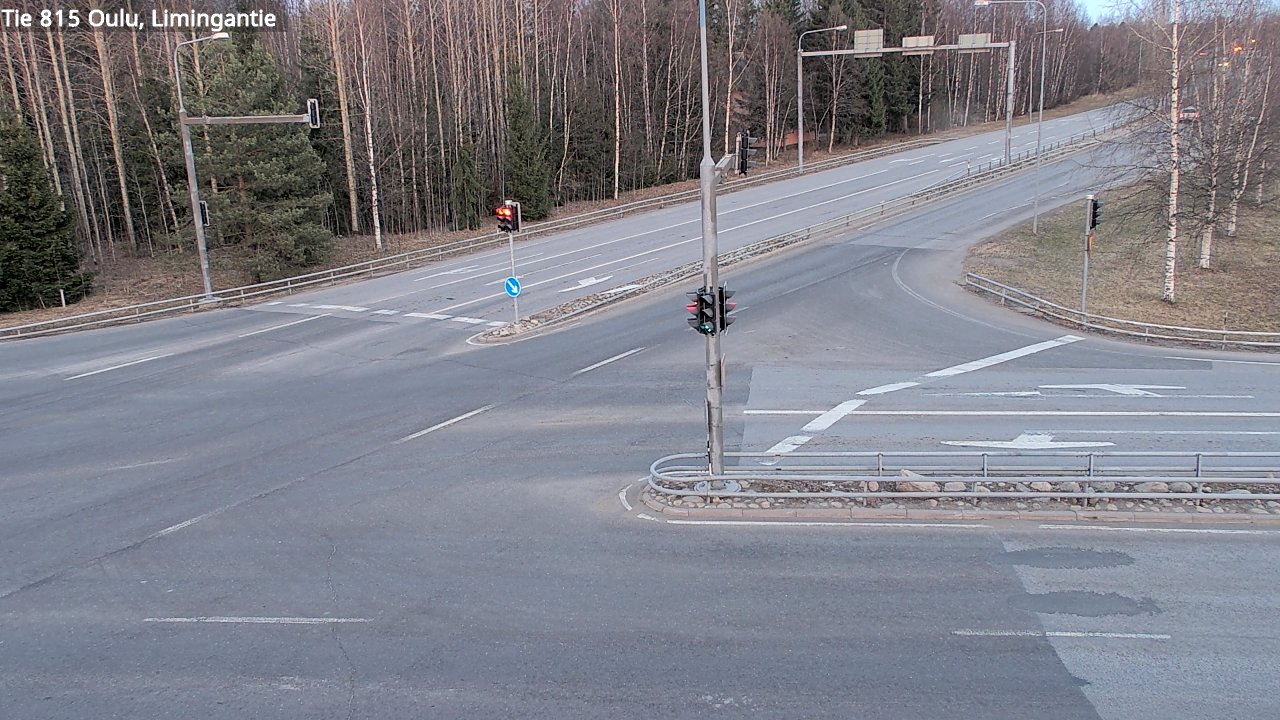 Weather Camera Image Road 815 Oulu, Limingantie, Oulu, Pohjois-Pohjanmaa