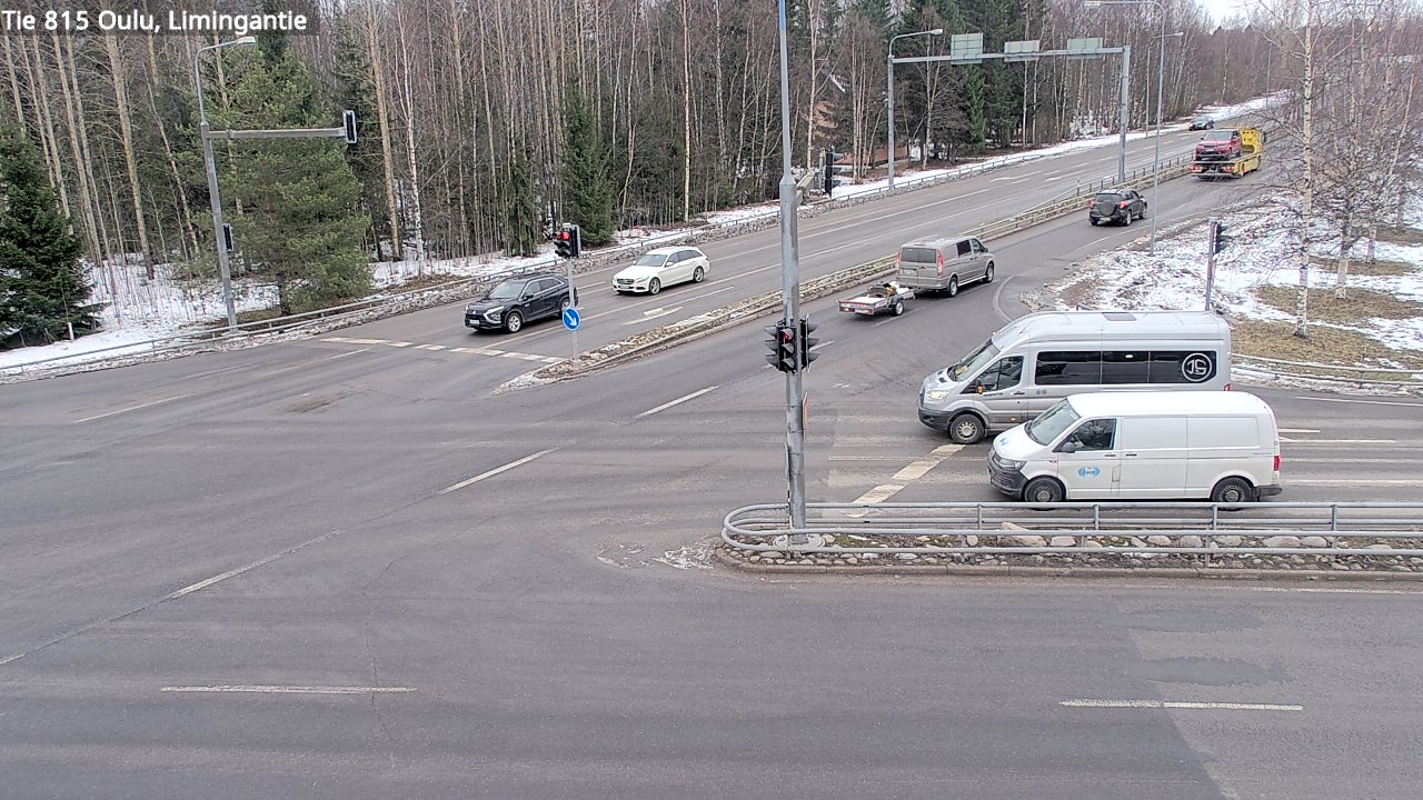 Weather Camera Image Road 815 Oulu, Limingantie, Oulu, Pohjois-Pohjanmaa