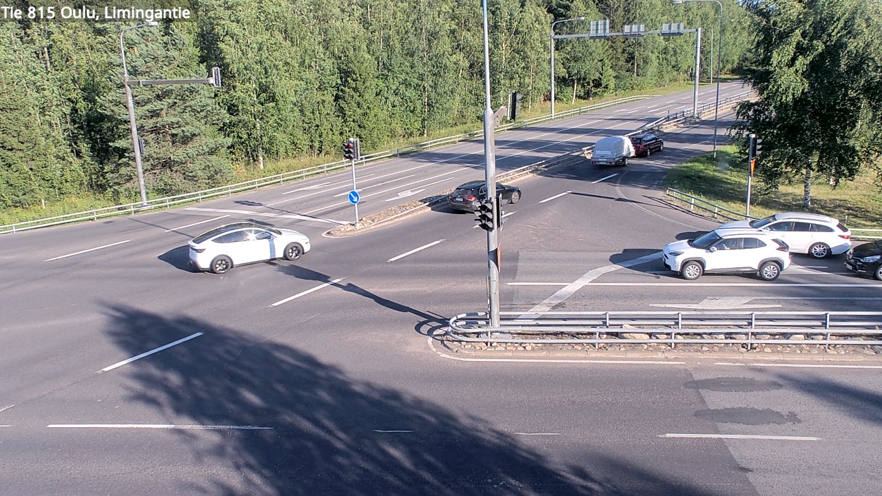 Weather Camera Image Väg 815 Oleåborg, Limingantie, Oulu, Pohjois-Pohjanmaa