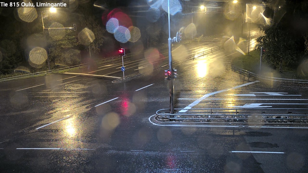 Weather Camera Image Väg 815 Oleåborg, Limingantie, Oulu, Pohjois-Pohjanmaa