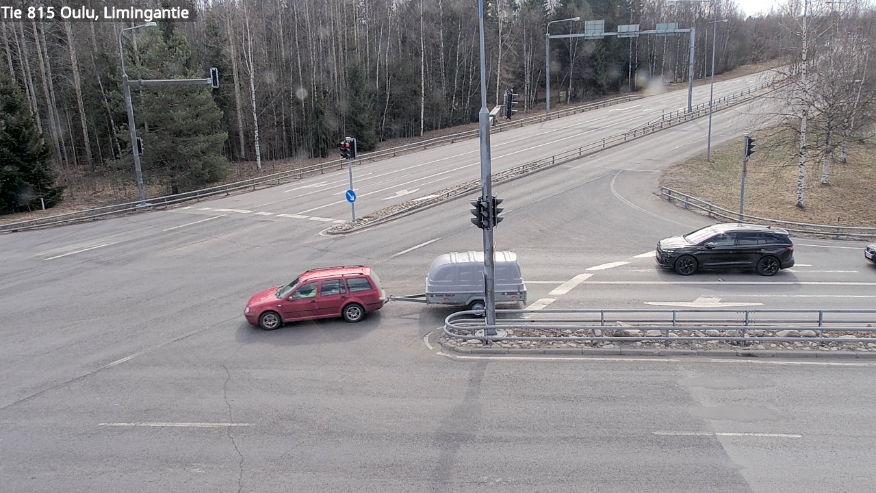 Weather Camera Image Road 815 Oulu, Limingantie, Oulu, Pohjois-Pohjanmaa