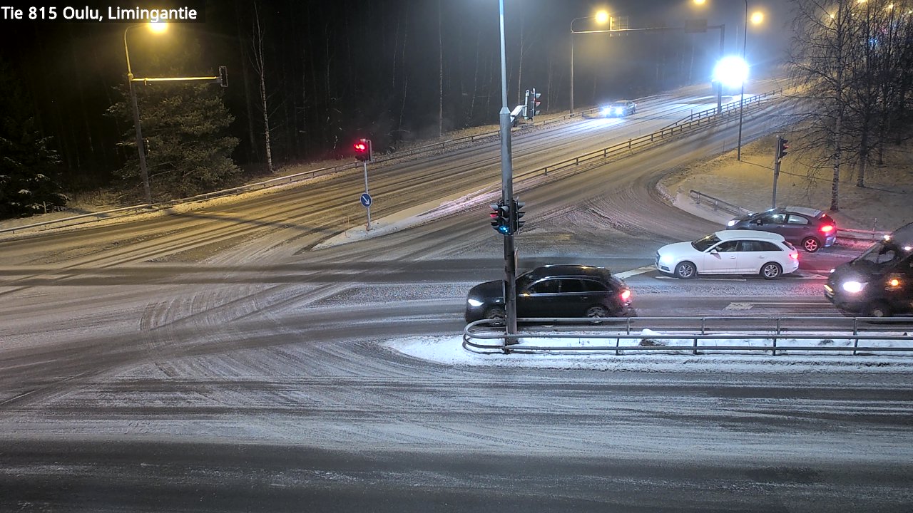 Weather Camera Image Road 815 Oulu, Limingantie, Oulu, Pohjois-Pohjanmaa