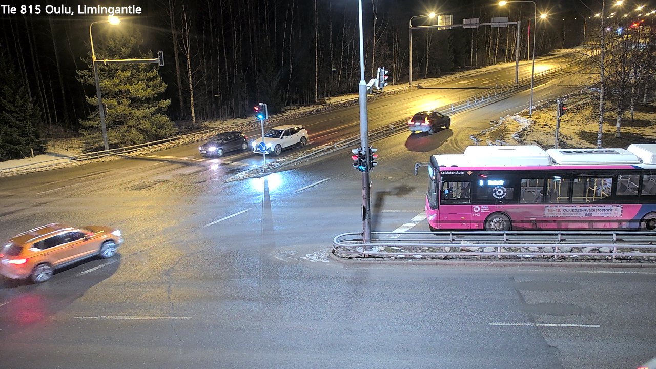 Kelikamerat Kuva Tie 815 Oulu, Limingantie, Oulu, Pohjois-Pohjanmaa