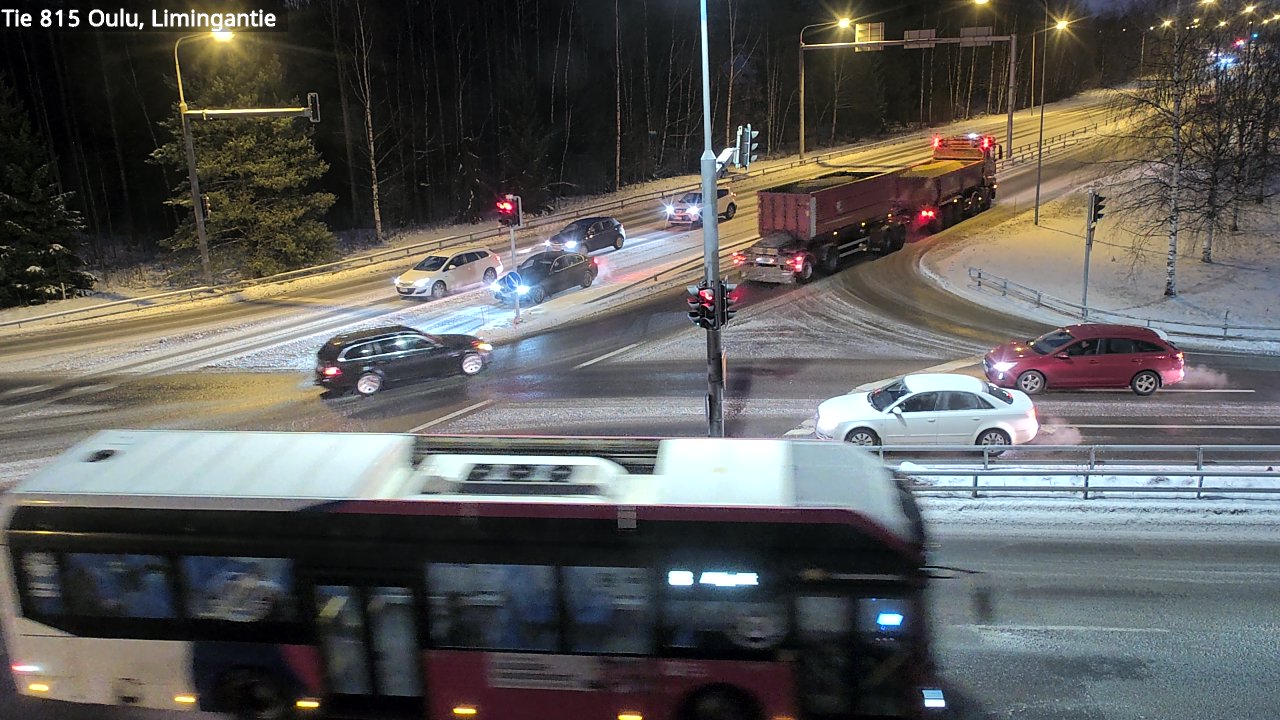 Weather Camera Image Road 815 Oulu, Limingantie, Oulu, Pohjois-Pohjanmaa