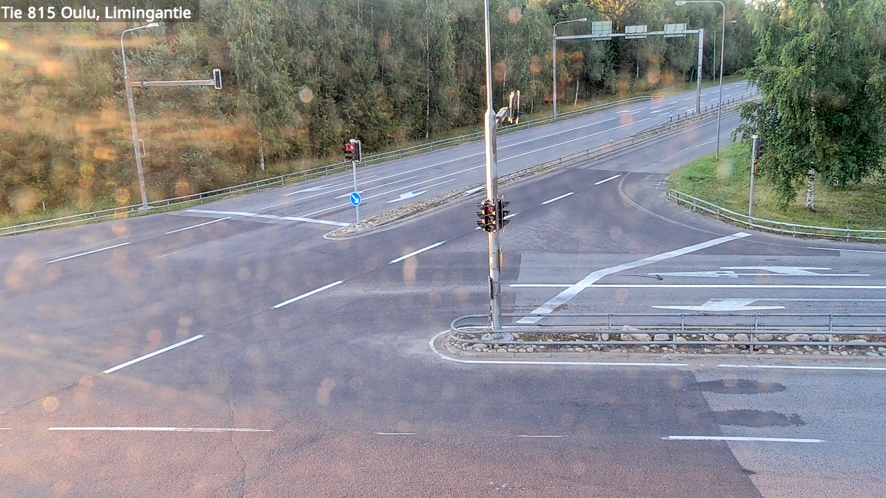 Weather Camera Image Väg 815 Oleåborg, Limingantie, Oulu, Pohjois-Pohjanmaa