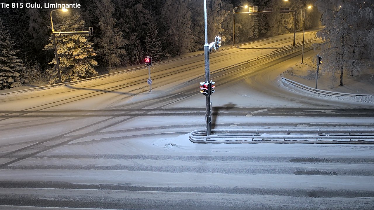 Weather Camera Image Road 815 Oulu, Limingantie, Oulu, Pohjois-Pohjanmaa