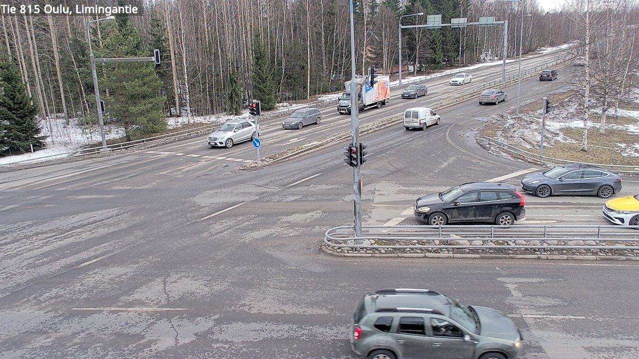 Weather Camera Image Road 815 Oulu, Limingantie, Oulu, Pohjois-Pohjanmaa