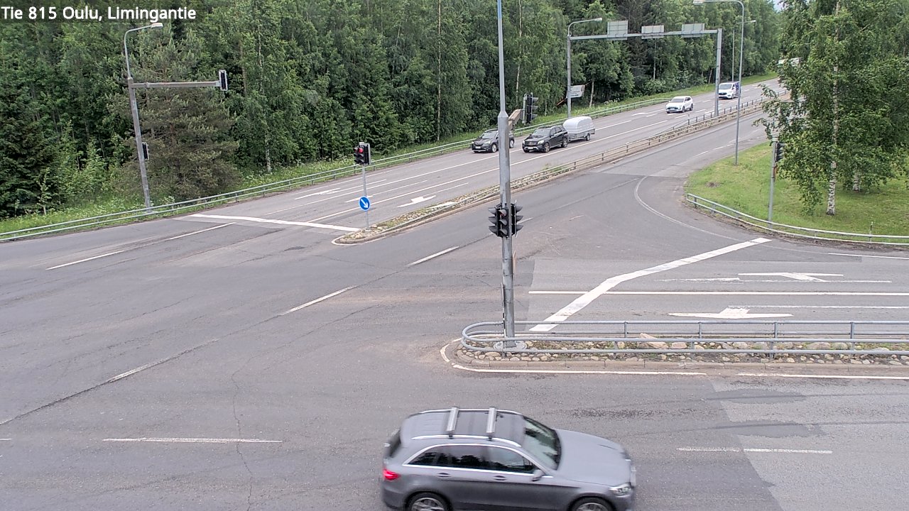 Weather Camera Image Väg 815 Oleåborg, Limingantie, Oulu, Pohjois-Pohjanmaa