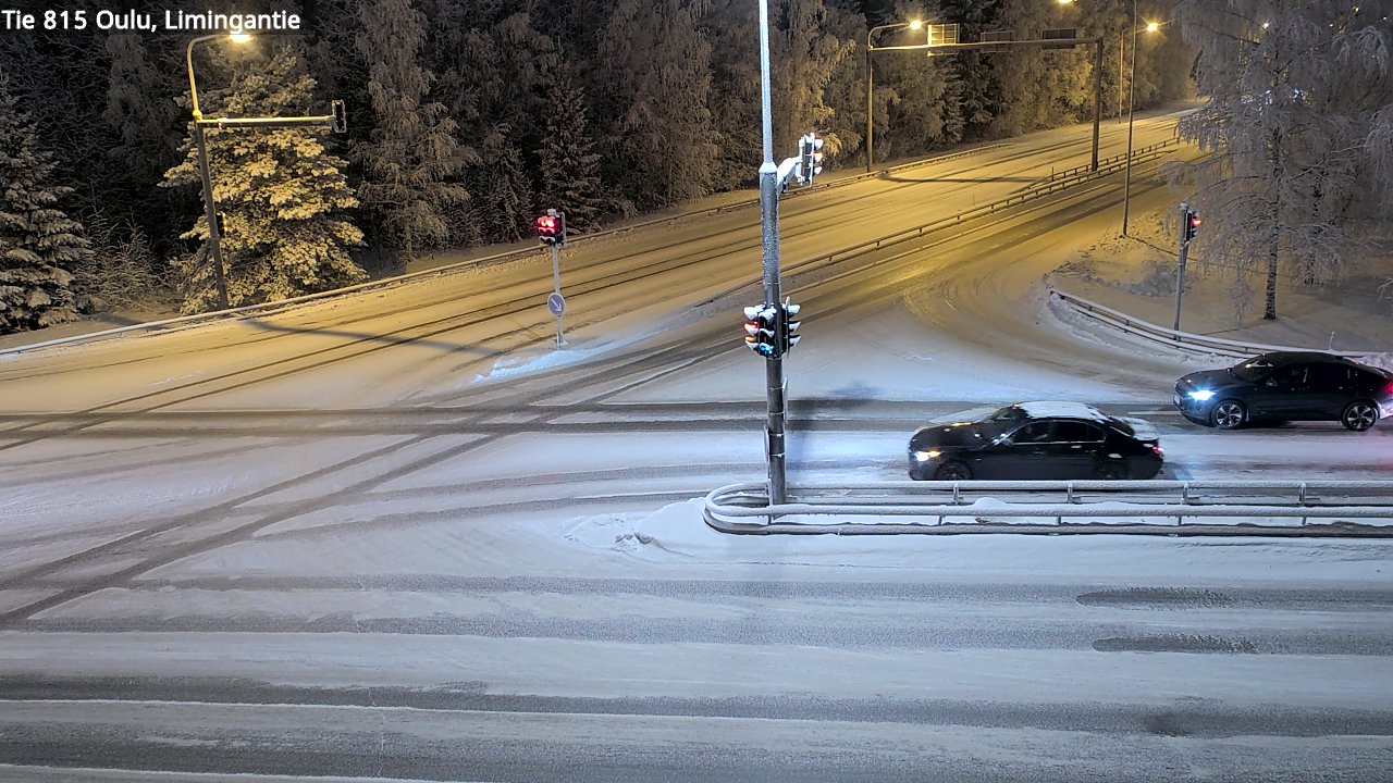 Weather Camera Image Road 815 Oulu, Limingantie, Oulu, Pohjois-Pohjanmaa