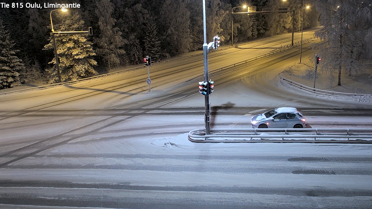 Weather Camera Image Road 815 Oulu, Limingantie, Oulu, Pohjois-Pohjanmaa