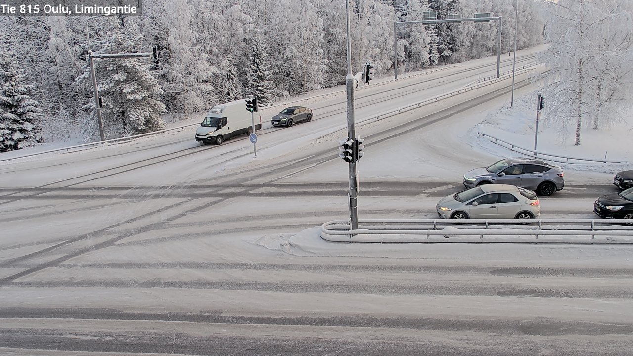 Weather Camera Image Road 815 Oulu, Limingantie, Oulu, Pohjois-Pohjanmaa