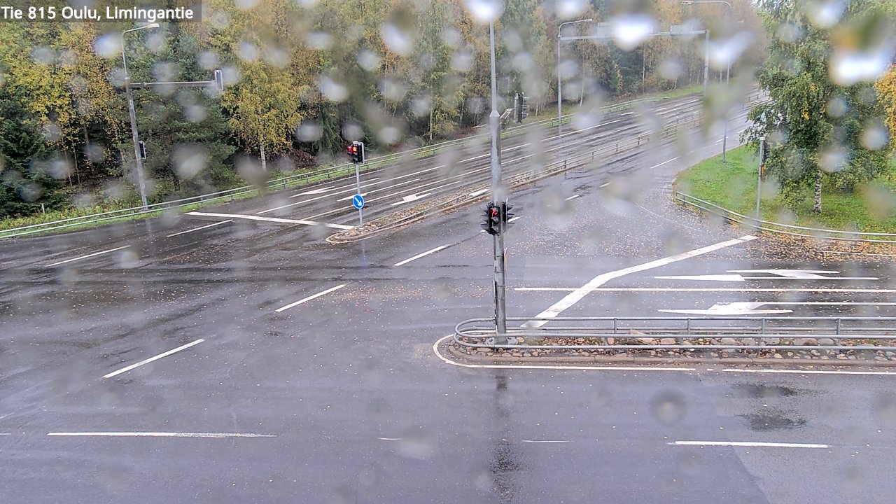 Weather Camera Image Väg 815 Oleåborg, Limingantie, Oulu, Pohjois-Pohjanmaa