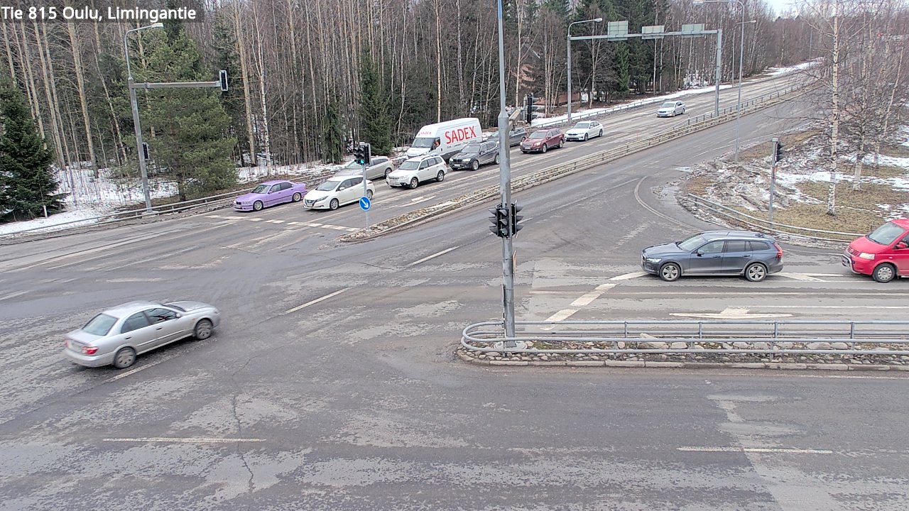 Weather Camera Image Road 815 Oulu, Limingantie, Oulu, Pohjois-Pohjanmaa