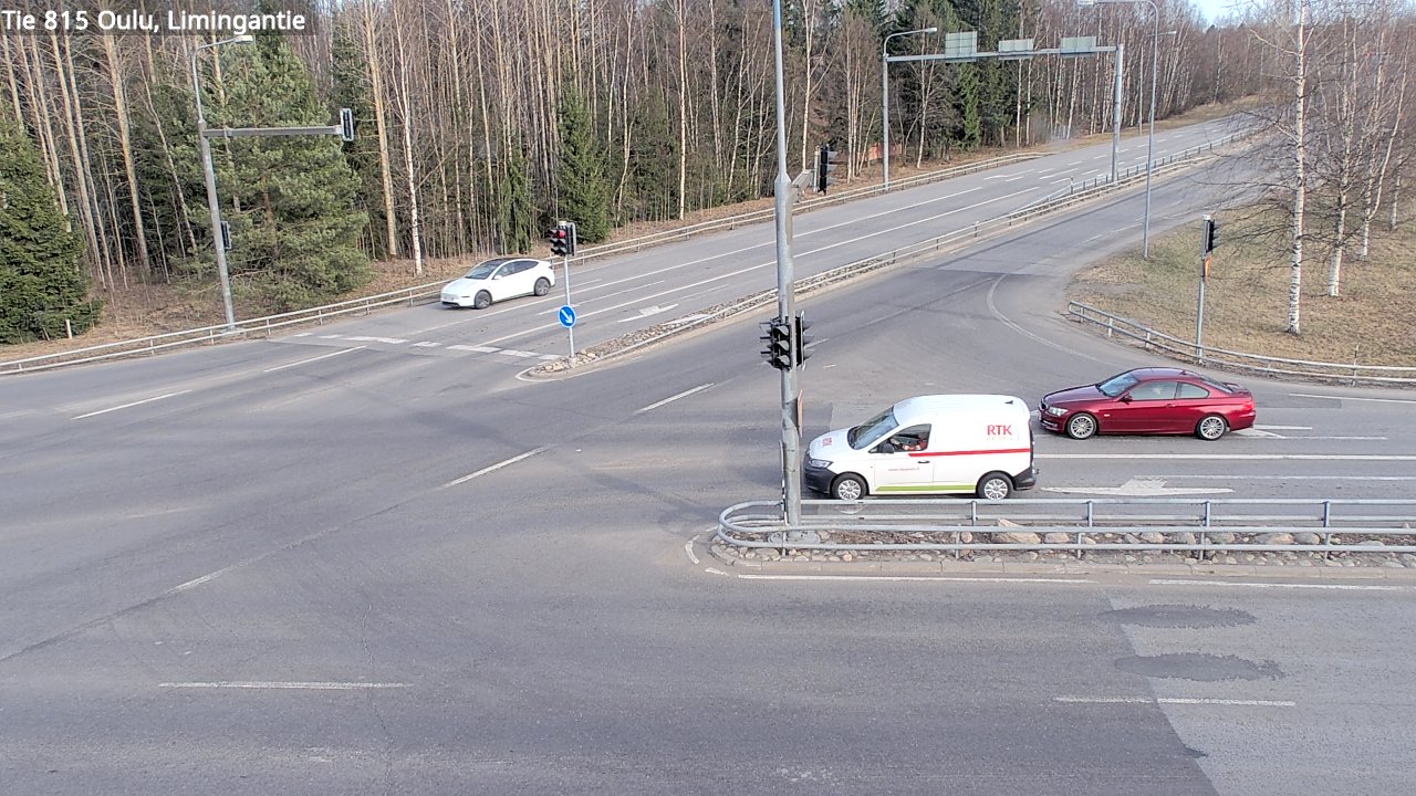 Weather Camera Image Road 815 Oulu, Limingantie, Oulu, Pohjois-Pohjanmaa