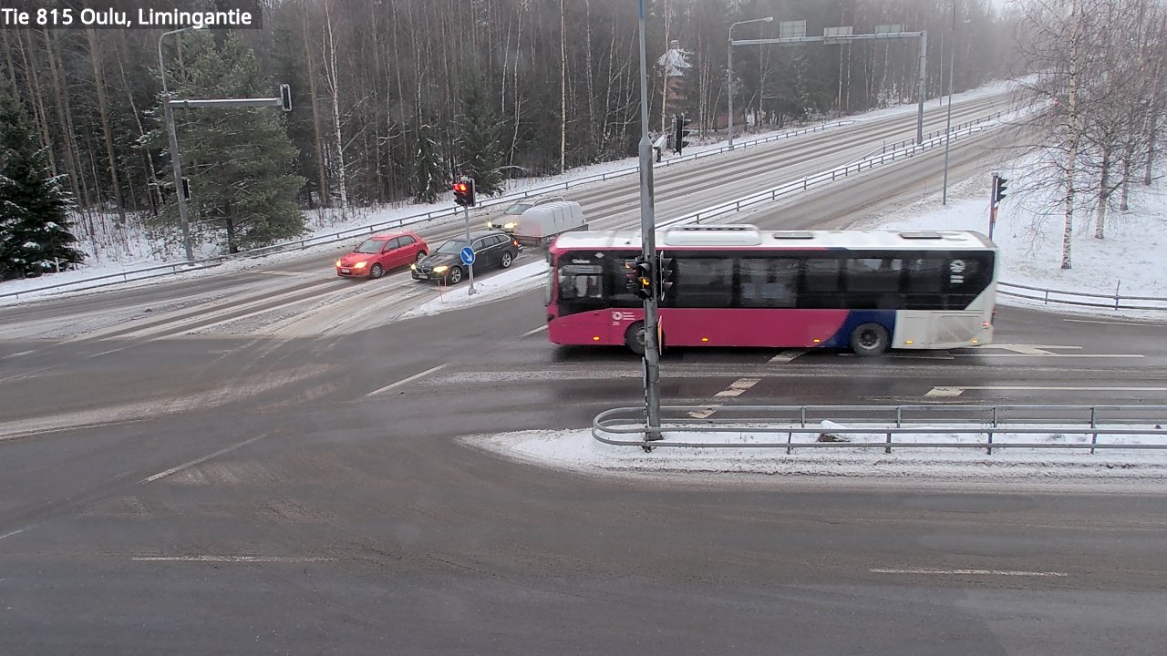 Weather Camera Image Road 815 Oulu, Limingantie, Oulu, Pohjois-Pohjanmaa