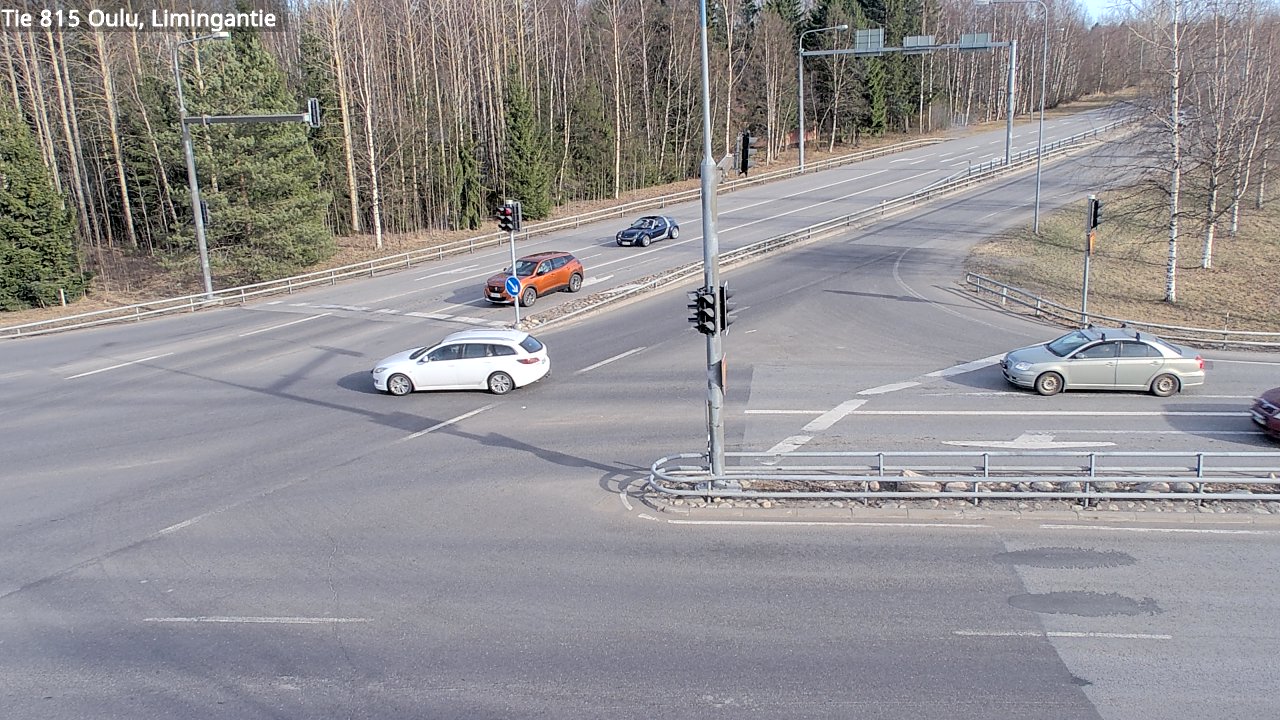 Weather Camera Image Road 815 Oulu, Limingantie, Oulu, Pohjois-Pohjanmaa