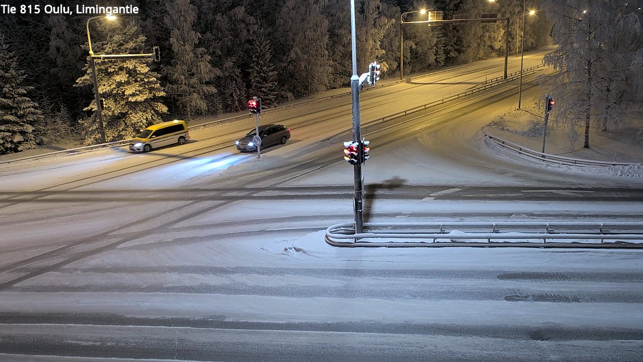 Weather Camera Image Road 815 Oulu, Limingantie, Oulu, Pohjois-Pohjanmaa