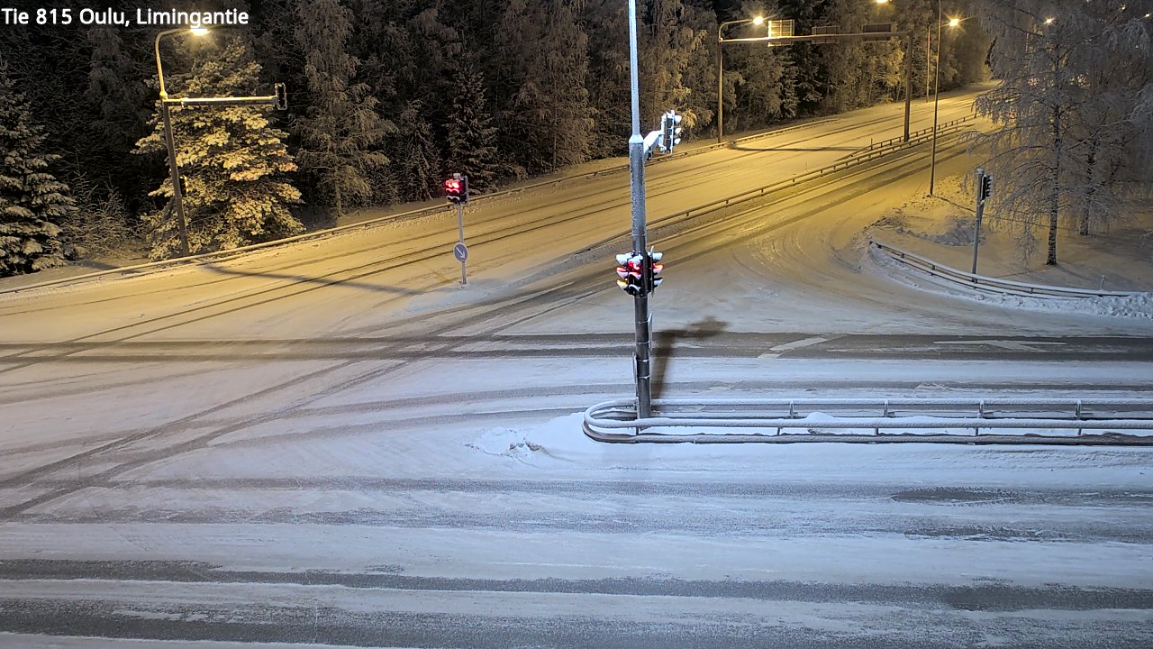 Kelikamerat Kuva Tie 815 Oulu, Limingantie, Oulu, Pohjois-Pohjanmaa