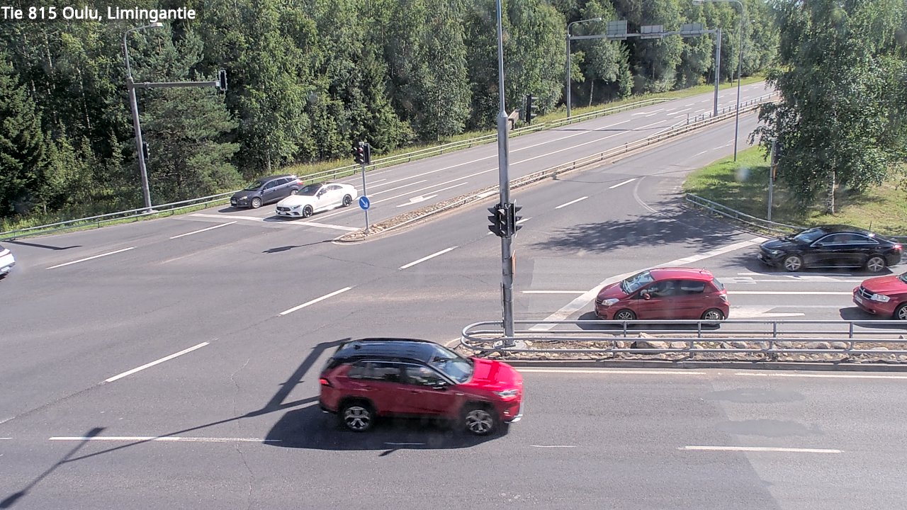 Weather Camera Image Väg 815 Oleåborg, Limingantie, Oulu, Pohjois-Pohjanmaa