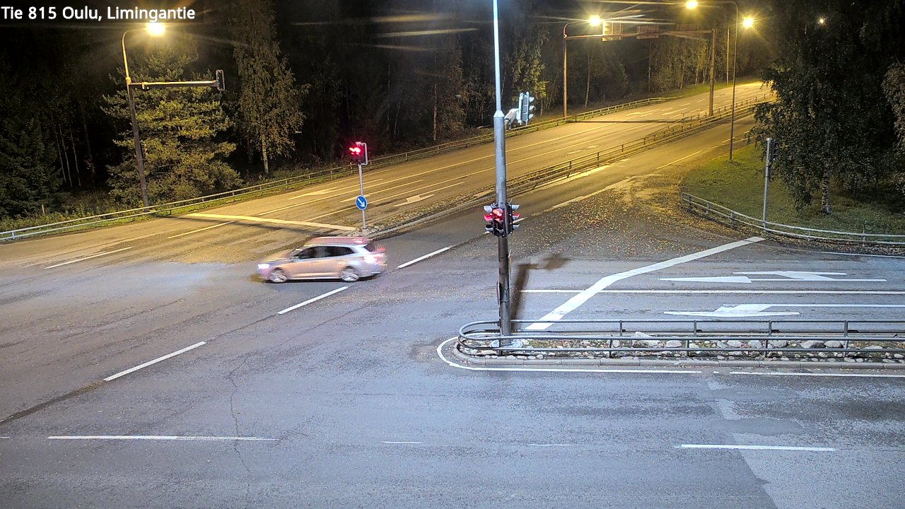 Weather Camera Image Väg 815 Oleåborg, Limingantie, Oulu, Pohjois-Pohjanmaa
