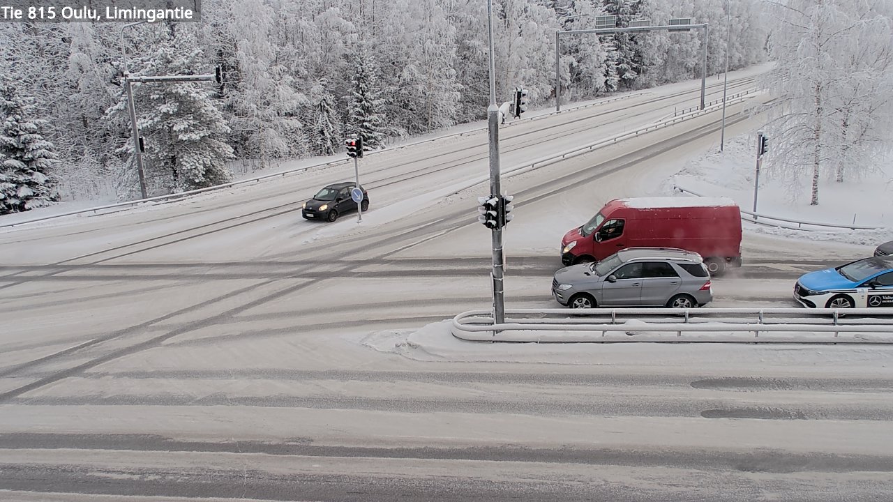 Weather Camera Image Road 815 Oulu, Limingantie, Oulu, Pohjois-Pohjanmaa