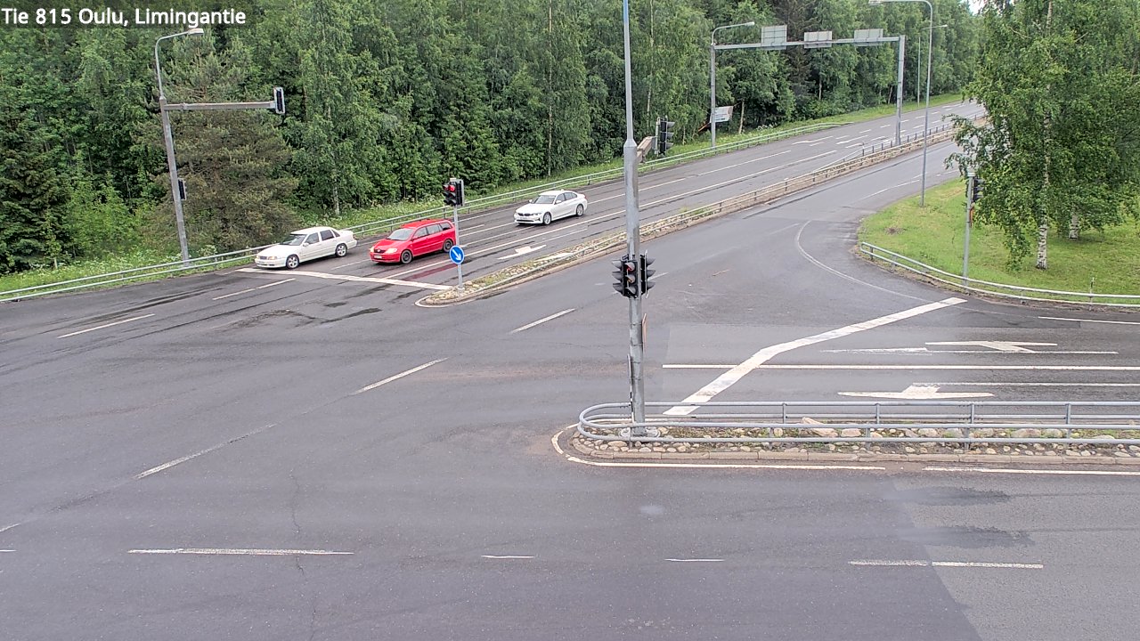 Weather Camera Image Väg 815 Oleåborg, Limingantie, Oulu, Pohjois-Pohjanmaa