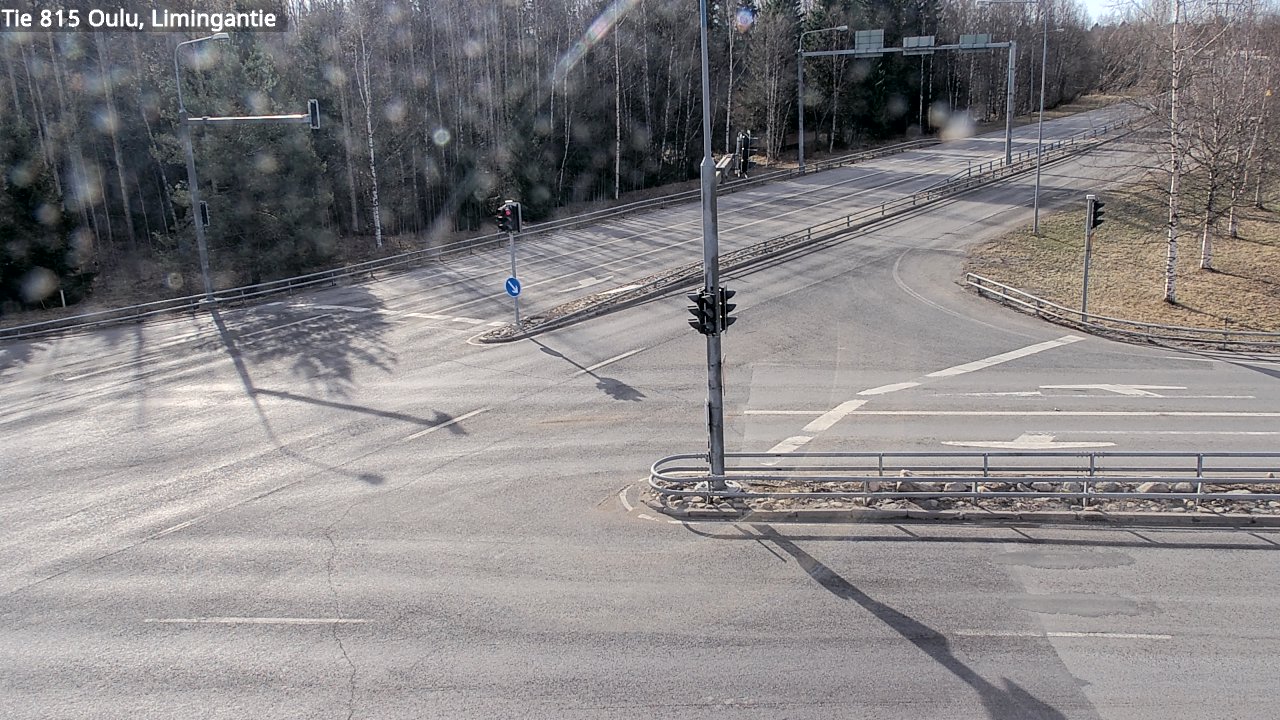 Weather Camera Image Road 815 Oulu, Limingantie, Oulu, Pohjois-Pohjanmaa