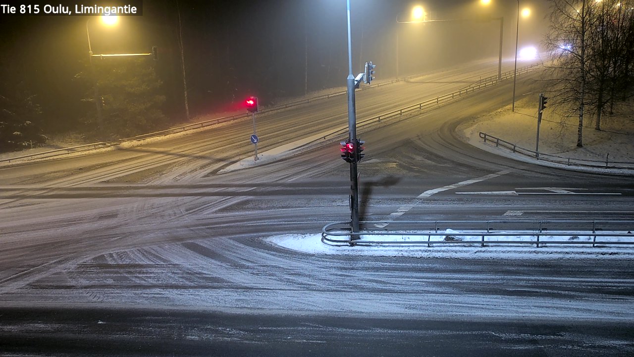 Weather Camera Image Road 815 Oulu, Limingantie, Oulu, Pohjois-Pohjanmaa