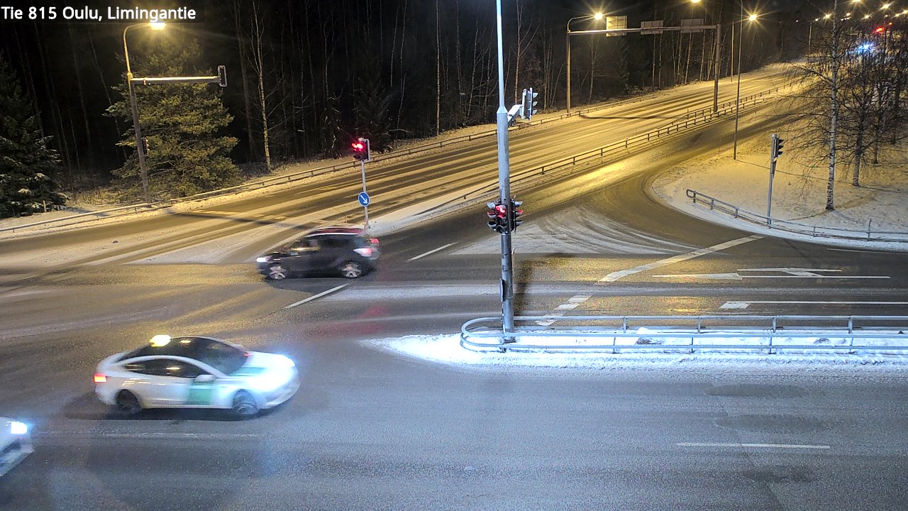 Weather Camera Image Väg 815 Oleåborg, Limingantie, Oulu, Pohjois-Pohjanmaa