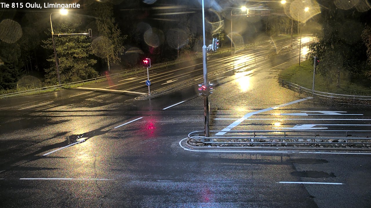 Weather Camera Image Väg 815 Oleåborg, Limingantie, Oulu, Pohjois-Pohjanmaa