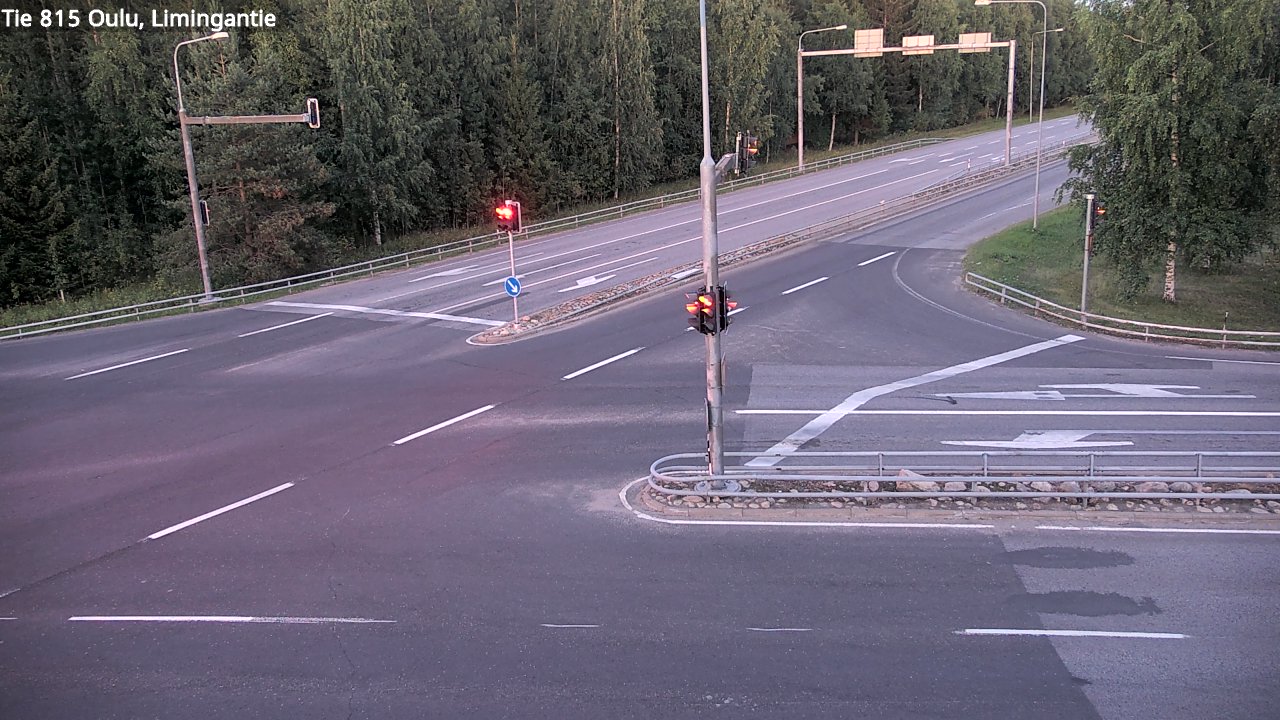 Weather Camera Image Väg 815 Oleåborg, Limingantie, Oulu, Pohjois-Pohjanmaa