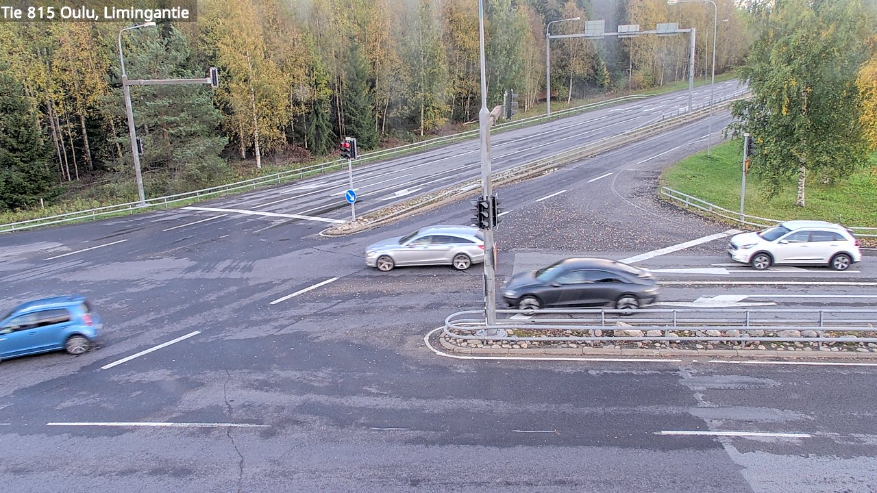 Weather Camera Image Väg 815 Oleåborg, Limingantie, Oulu, Pohjois-Pohjanmaa